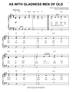 As With Gladness Men Of Old von William Chatterton Dix (Download) 