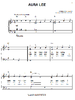 Aura Lee von George R. Poulton (Download) 