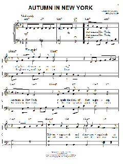 Autumn In New York von Bud Powell (Download) 