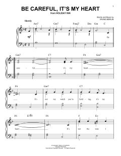 Be Careful, It's My Heart von Irving Berlin (Download) 