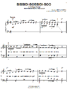 Bibbidi-Bobbidi-Boo (The Magic Song) von Verna Felton (Download) 