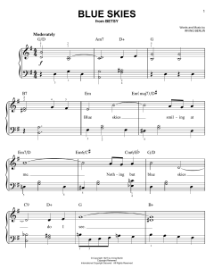 Blue Skies von Irving Berlin (Download) 