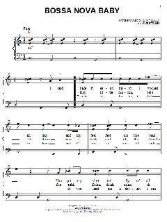 Bossa Nova Baby von Elvis Presley (Download) 