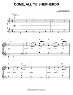 Come, All Ye Shepherds von Traditional (Download) 