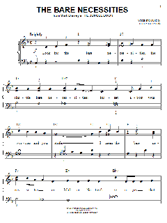 The Bare Necessities von Terry Gilkyson (Download) 