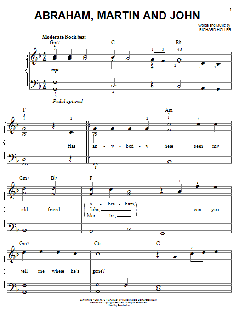 Abraham, Martin And John von Dion (Download) 