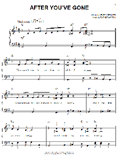 After You've Gone von Sophie Tucker (Download) 