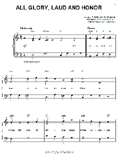 All Glory, Laud And Honor von John Mason Neale (Download) 