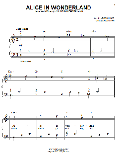 Alice In Wonderland von Bill Evans (Download) 