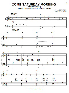 Come Saturday Morning (Saturday Morning) von Tony Bennett (Download) 