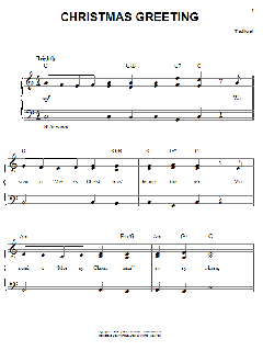 Christmas Greeting von Traditional (Download) 