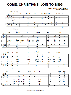 Come, Christians, Join To Sing von Traditional (Download) 