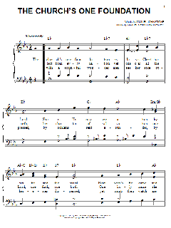 The Church's One Foundation von Samuel John Stone (Download) 