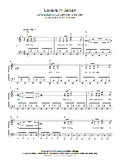 Lovers In Japan von Coldplay (Download) 