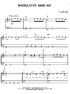 Should've Said No von Taylor Swift (Download) 