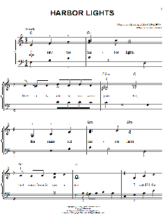 Harbor Lights von The Platters (Download) 