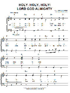 Holy, Holy, Holy von Reginald Heber (Download) 