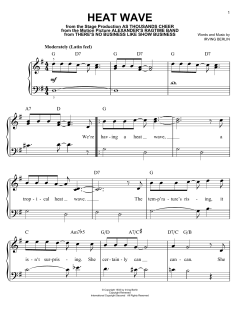 Heat Wave von Irving Berlin (Download) 