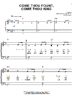 Come Thou Fount, Come Thou King von Traditional (Download) 