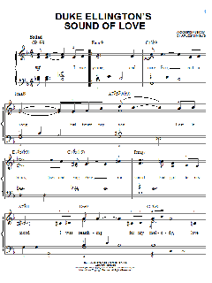 Duke Ellington's Sound Of Love von Charles Mingus (Download) 