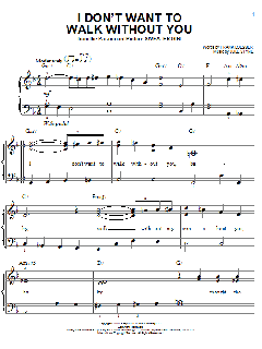 I Don't Want To Walk Without You von Frank Loesser (Download) 