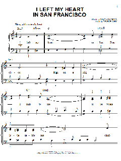 I Left My Heart In San Francisco von Tony Bennett (Download) 