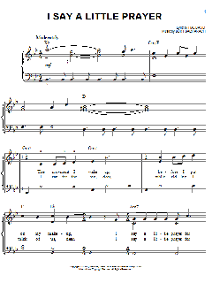 I Say A Little Prayer von Dionne Warwick (Download) 