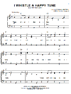 I Whistle A Happy Tune von Rodgers & Hammerstein (Download) 