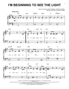 I'm Beginning To See The Light von Duke Ellington (Download) 