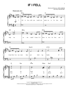 If I Fell von The Beatles (Download) 