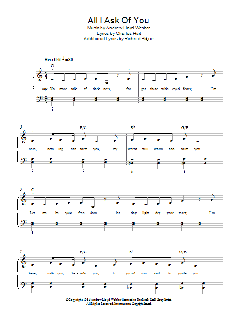 All I Ask Of You von Andrew Lloyd Webber (Download) 