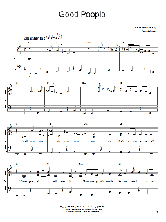 Good People von Jack Johnson (Download) 