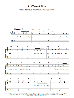 If I Were A Boy von Beyoncé (Download) 