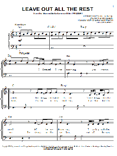 Leave Out All The Rest von Linkin Park (Download) 