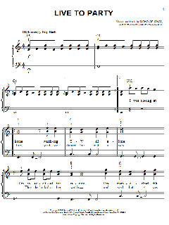 Live To Party von Nicholas Jonas (Download) 