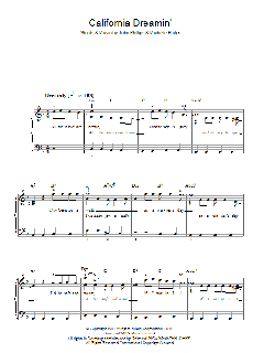 California Dreamin' von John Phillips (Download) 