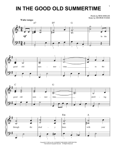 In The Good Old Summertime von Ren Shields (Download) 