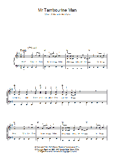 Mr. Tambourine Man von Bob Dylan (Download) 