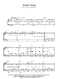 Annie's Song von John Denver (Download) 