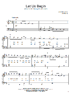 Let Us Begin (What Are We Making Weapons For?) von John Denver (Download) 