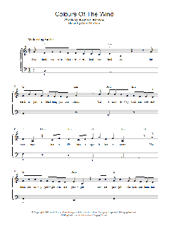 Colors Of The Wind von Vanessa Williams (Download) 