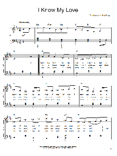 I Know My Love von Irish Folksong (Download) 