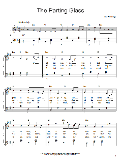 The Parting Glass von Irish Folksong (Download) 