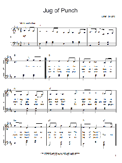 Jug Of Punch von Ulster Folk Song (Download) 