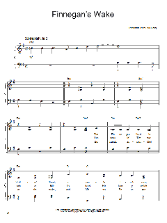 Finnegan's Wake von Irish Folksong (Download) 