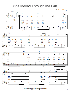 She Moved Thro' The Fair von Irish Folksong (Download) 