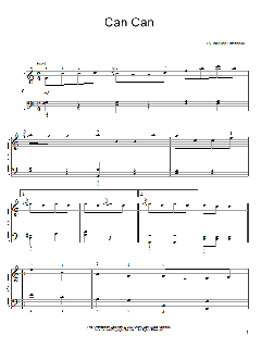 Can Can von Jacques Offenbach (Download) 