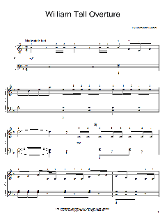 William Tell Overture von Gioacchino Rossini (Download) 