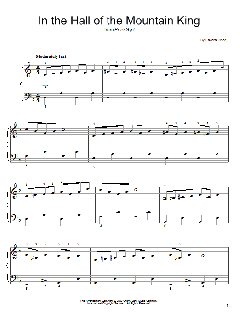 In The Hall Of The Mountain King von Edvard Grieg (Download) 