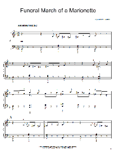 Funeral March Of A Marionette von Charles Gounod (Download) 